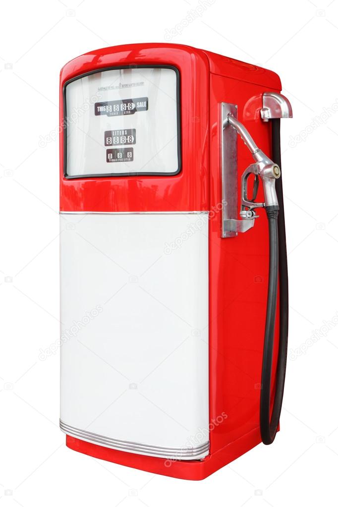 Vintage antique Gasoline fuel pump