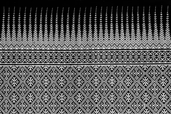 泰式传统手工编织面料 — 图库照片