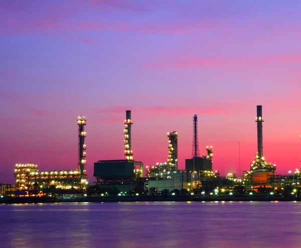 Oil refinery plant — Stock Photo, Image