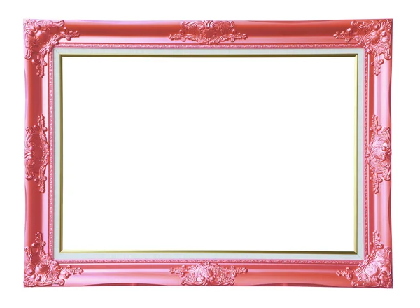 粉色相框 — 图库照片