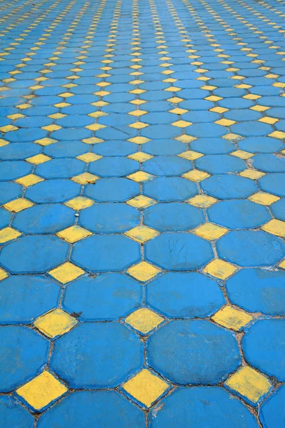 Piastrella ottagono mattone — Foto Stock