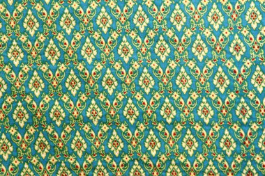 geleneksel Tay tarzı yerli kumaş dokuma