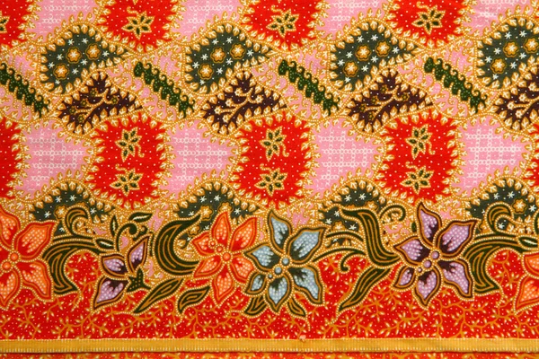 Traditional Thai style native fabric weave — Stock Photo, Image