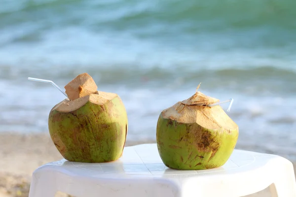 Cocktail de coco — Fotografia de Stock