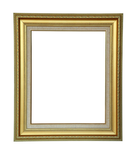Old style photo frame clipping path.