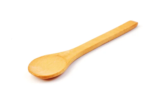 Isolated of wooden spoon — Stock Photo, Image