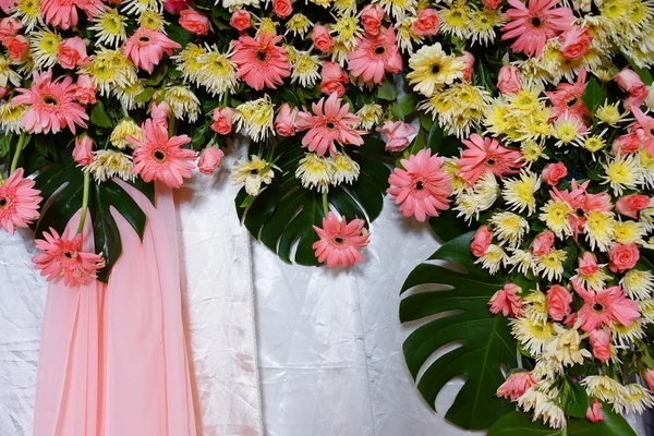 Beautiful backdrop flowers — Stock Photo, Image