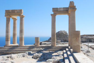 lindos, Akropol Greece.The