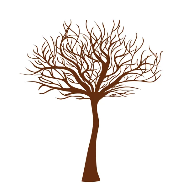 Árbol estilizado — Vector de stock