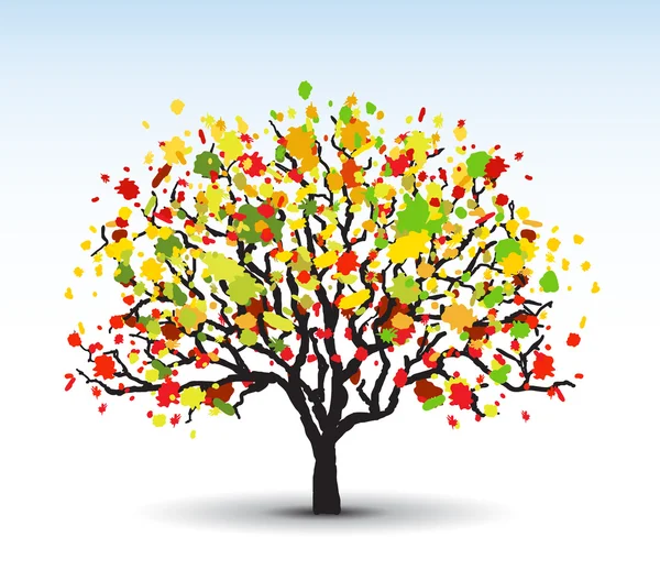 Árvore de outono —  Vetores de Stock