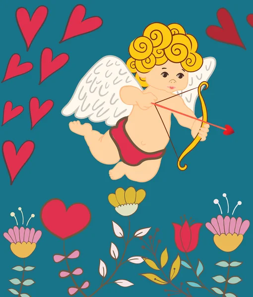 Carte Saint-Valentin — Image vectorielle