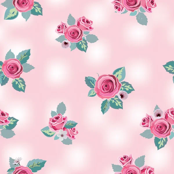 Couleur sans couture motif rose — Image vectorielle