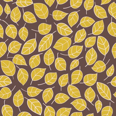 soyut desen yapraklar