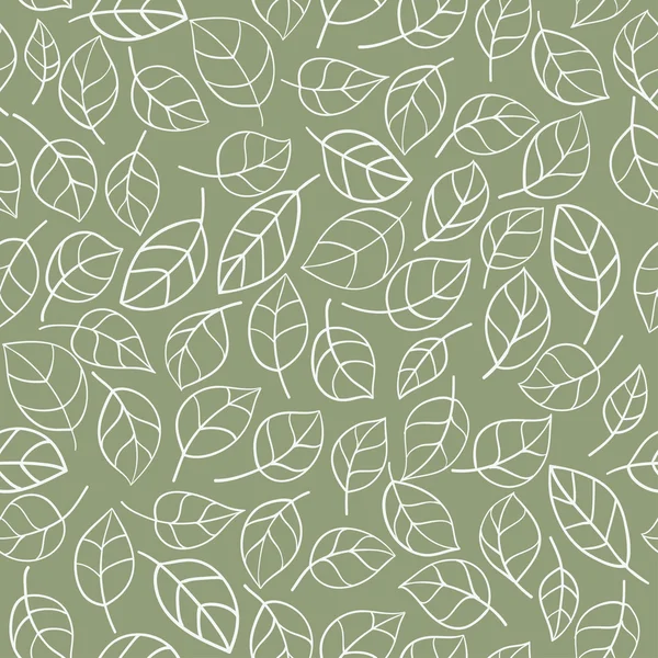 Pattern leaves — Stock Vector