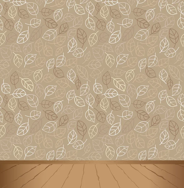 Beige interieur vector — Stockvector