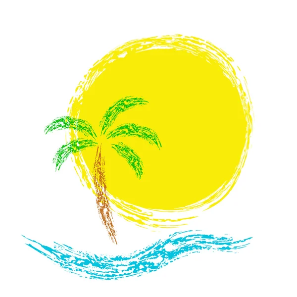 Verano vector — Vector de stock