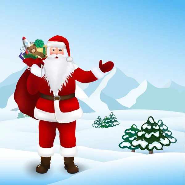 Święty Mikołaj — Wektor stockowy