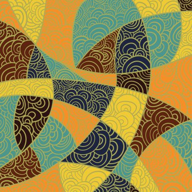 Retro renkleri arka planda vektör