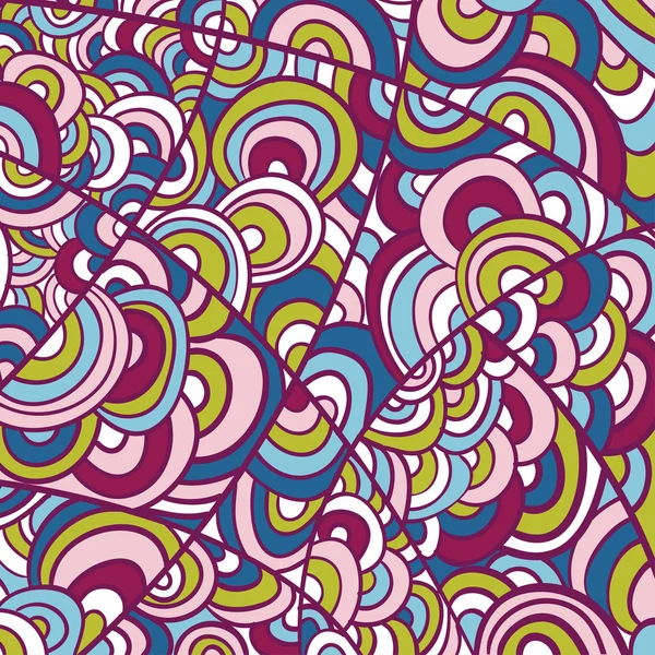 Fondo retro abstracto en vector — Vector de stock