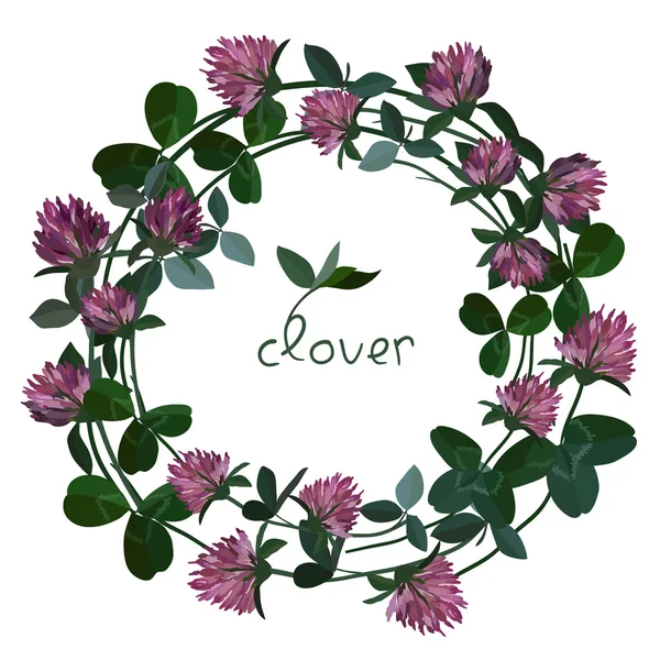 Carte florale vectorielle — Image vectorielle