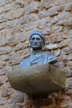 Dante dante Floransa, İtalya'nın evi Müzesi heykel