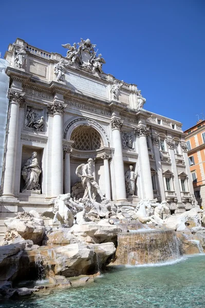 La fontaine de Trevi. Roma (Rome), Italie — Photo