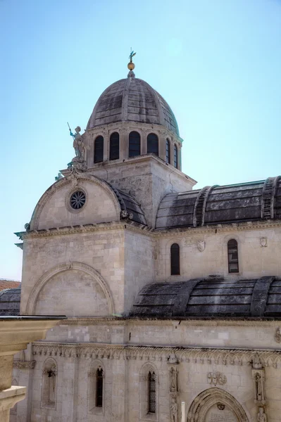 Katedra św. shibenik (sibenik), Chorwacja — Zdjęcie stockowe