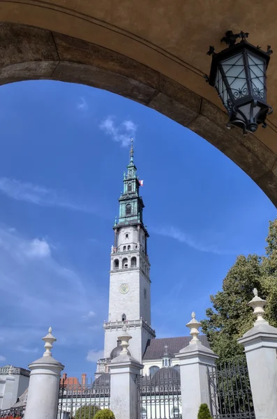 Klasztor jasna gora. Częstochowa, Polska — Zdjęcie stockowe