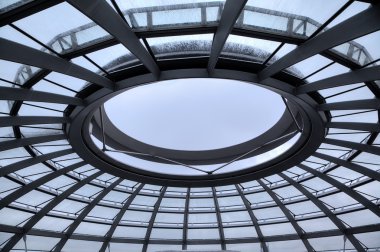 reichstag kubbe. Görünüm içinde. Berlin, Almanya