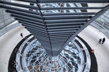 reichstag kubbe. Görünüm içinde. Berlin, Almanya