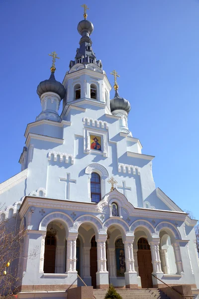 Cathedral of the Vladimir icon of the Mother of God. Kronstadt, Russia — Stock Photo, Image