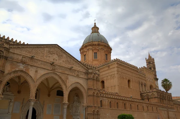 Palermo Katedrali. Sicilia, İtalya — Stok fotoğraf