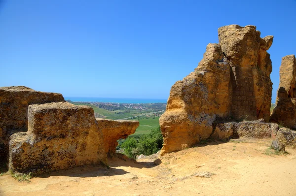 Tal der Tempel, Agrigent. sizilien, italien — Stockfoto