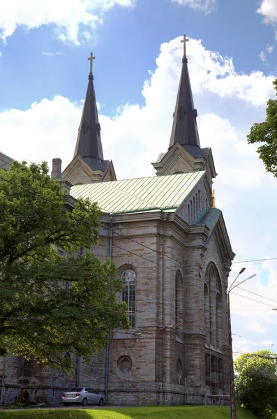 Kostel St. karl (Jiří Košťál kirik). Tallinn, Estonsko — Stock fotografie