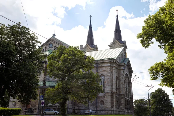 St. karl kerk (kaari kirik). Tallinn, Estland — Stockfoto