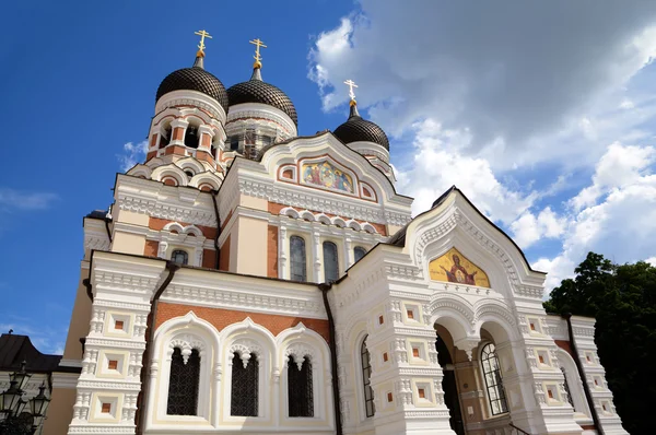 Katedrála Alexandra Něvského. Tallinn, Estonsko — Stock fotografie