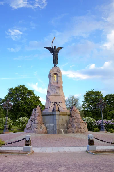 De russalka (zeemeermin) memorial. Tallinn, Estland — Stockfoto