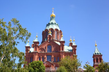 Bahriyeli Rus Ortodoks Kilisesi. Helsinki, Finlandiya