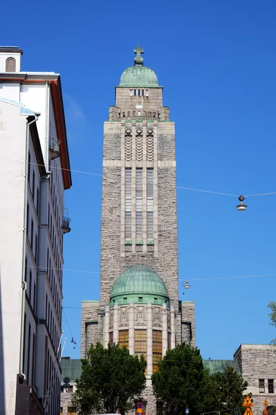 KALLIO church. Helsinki, Finlandia — Zdjęcie stockowe