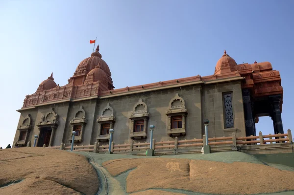 Swami vivekananda pomnik. Kanyakumari, tamilnadu, Indie. — Zdjęcie stockowe