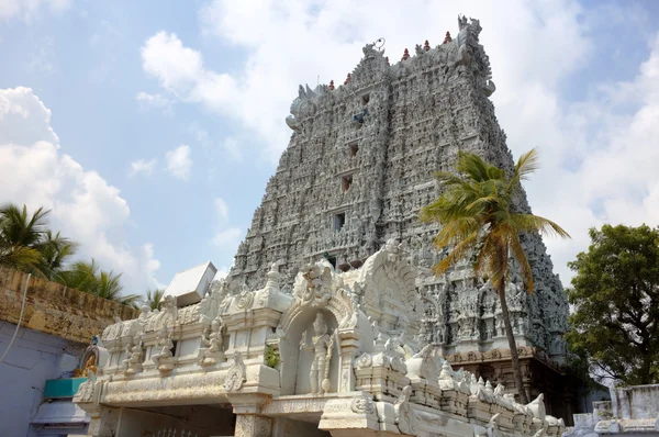 Suchindram temple. Kanniyakumari, Tamilnadu, Kerala, India — Stock Photo, Image
