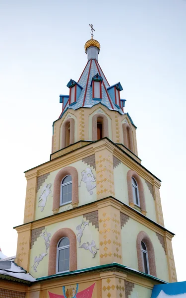 Templom Szent paraskeva pyatnitsa a dedilovo. Tula region, Oroszország — Stock Fotó