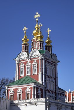 Novodevichy Manastırı. Moscow, Rusya Federasyonu