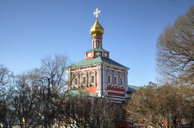 Novodevichy Manastırı. Moscow, Rusya Federasyonu