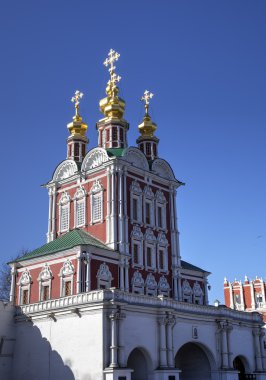 Novodevichy Manastırı. Moscow, Rusya Federasyonu