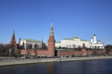 Moskova kremlin. Rusya.
