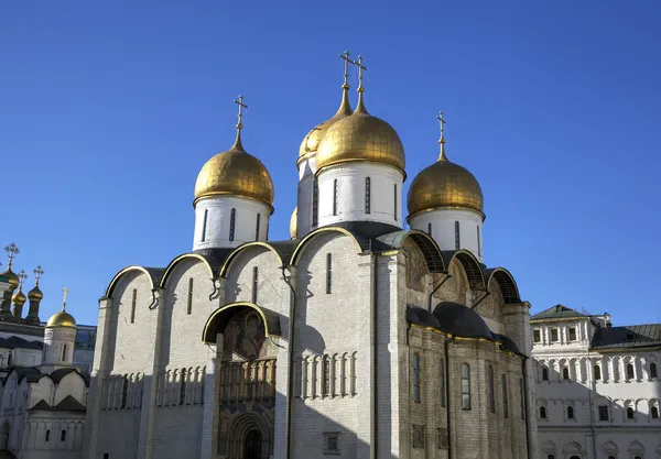 Varsayım Katedrali. Moskova kremlin, Rusya Federasyonu — Stok fotoğraf