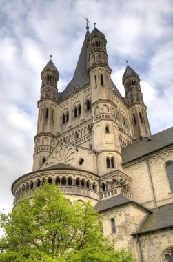St. martin Kilisesi. Cologne, Almanya