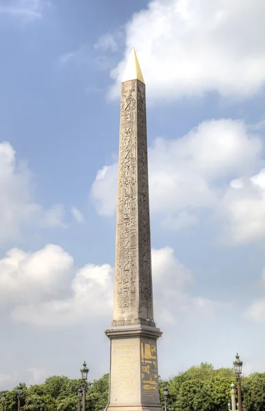 Luxor Obelisk. Paris, France — Stock Photo, Image