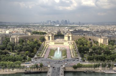 Görünümü Paris eiffel Tower. Paris, Fransa